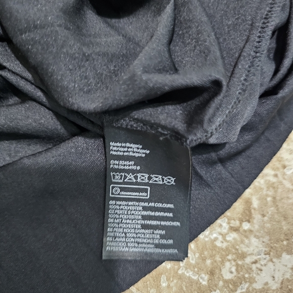 H&M Black Pleated Midi Dress Size M Sleeveless Belted Waist Elegant Party Y2K - Picture 5 of 7